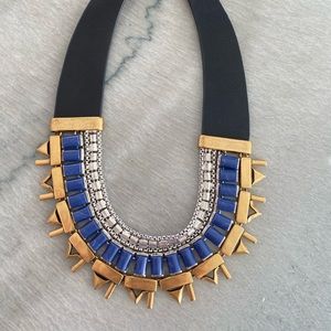 Stella & Dot leather necklace